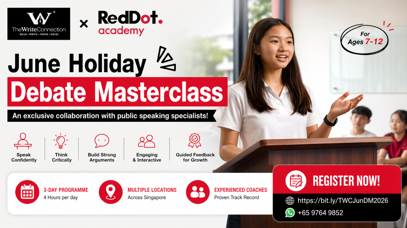 Debate Masterclass June
